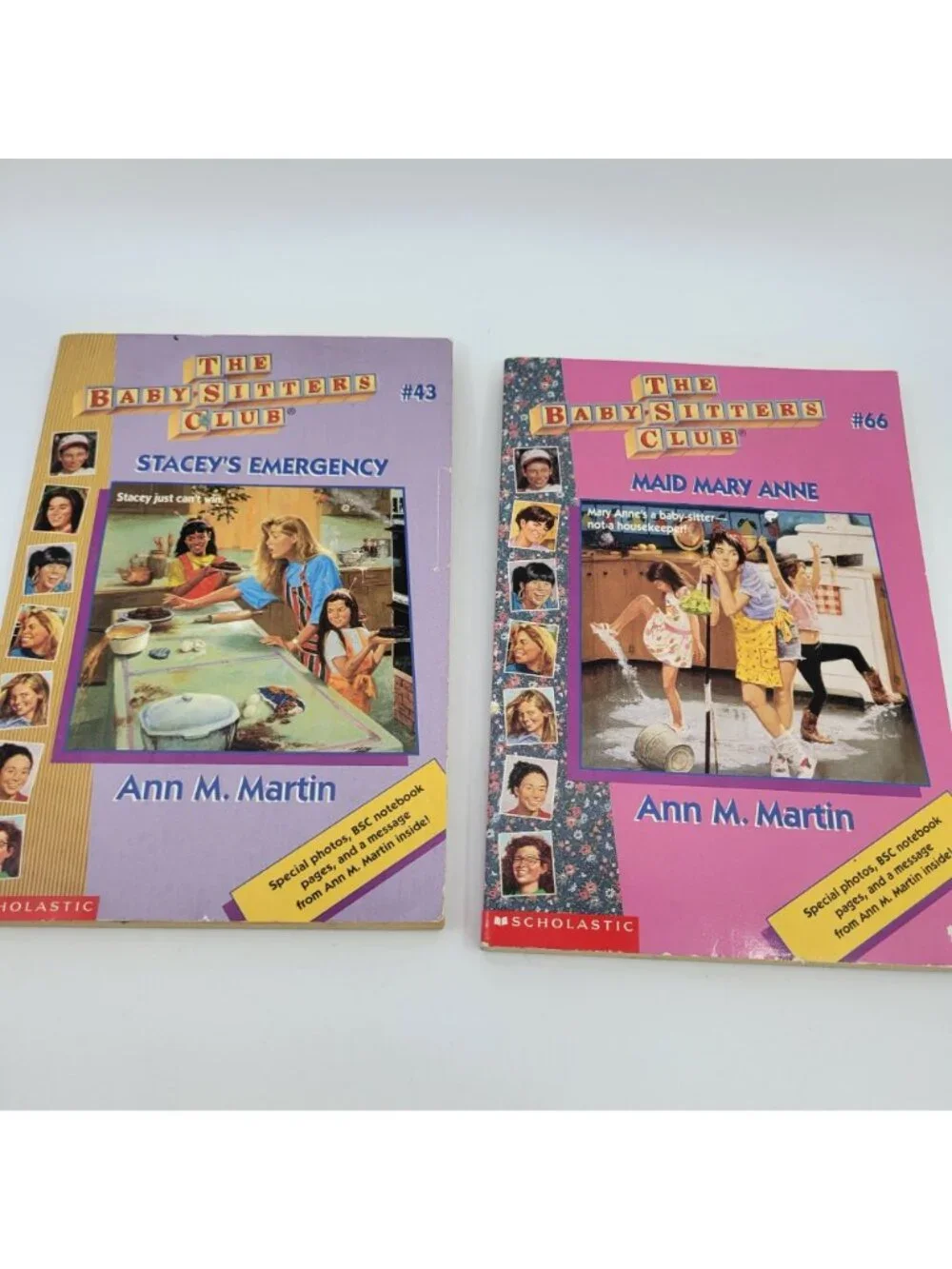 The Baby-Sitters Club Lot of 11 Chapter Books by Ann M. Martin